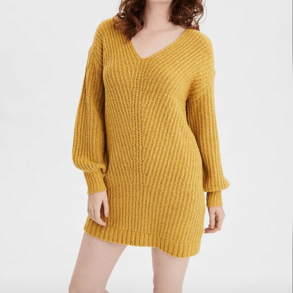 American Eagle Chenille Sweater Dress, Size M